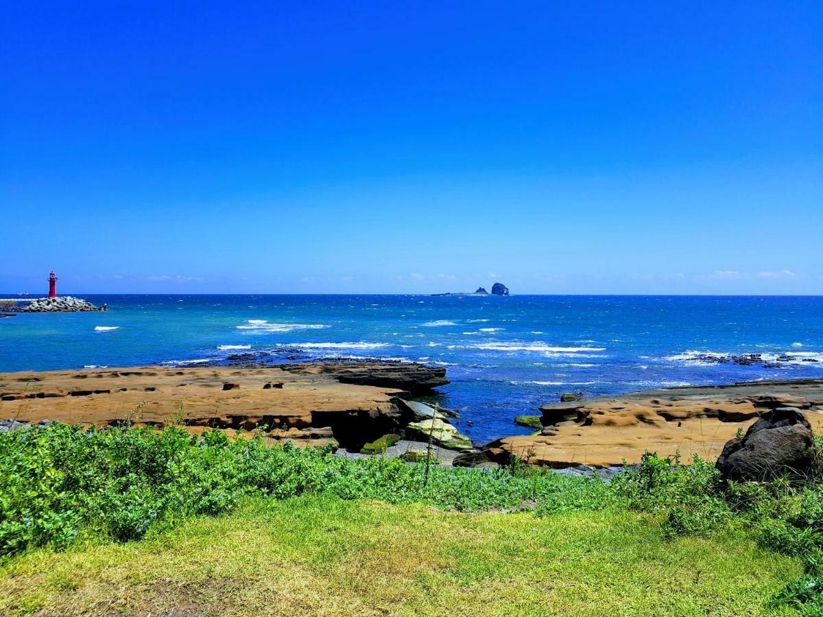Sagye Travel Hotel Seogwipo Bagian luar foto